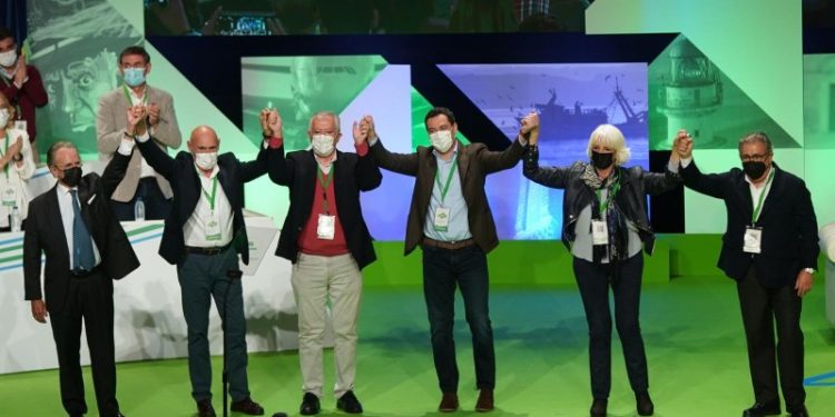 Moreno refuerza su mandato en el PP andaluz 1 Juanma Moreno