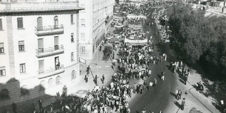 Los políticos andaluces recuerdan el 4D que ya cumple 44 años 1 manifestacion 4 de diciembre 1977