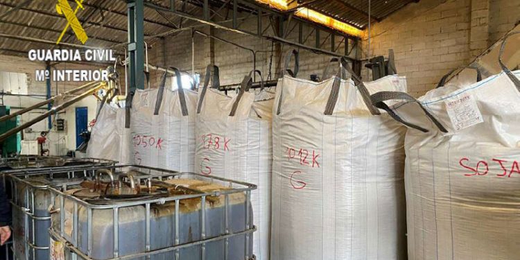 fabrica clandestina aceites semillas utrera