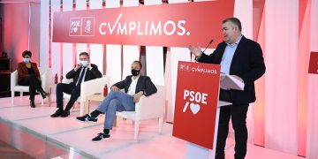 Santos Cerdán afirma que el PSOE-A «está preparado» para las elecciones andaluzas