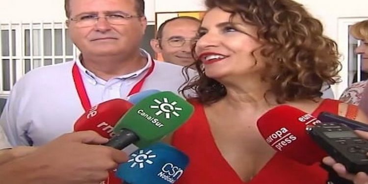 Una luchadora andaluza para todo el socialismo 1 Juan Carlos Cabrera María Jesús Montero PSOE