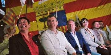 chunta aragonesista mitin central