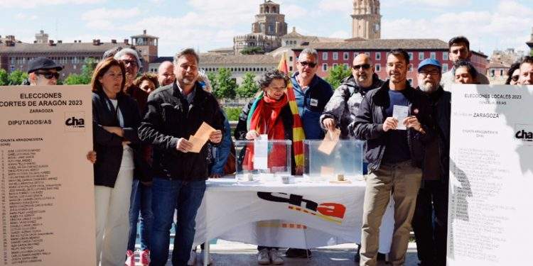 chunta aragonesista zaragoza