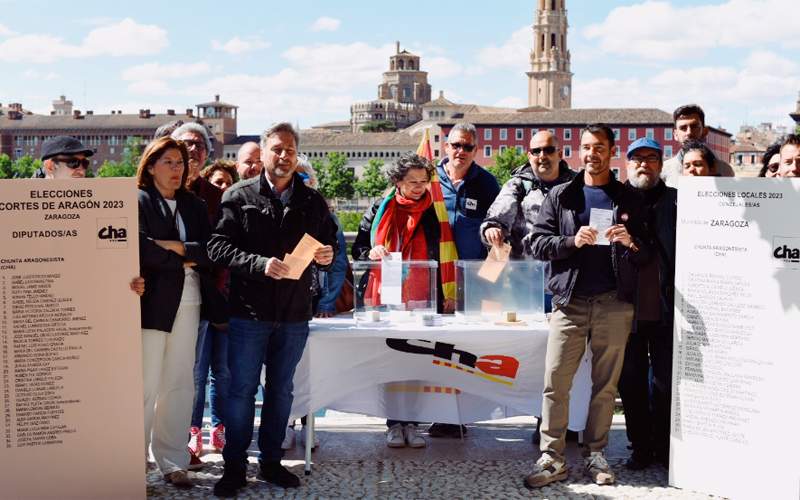 chunta aragonesista zaragoza