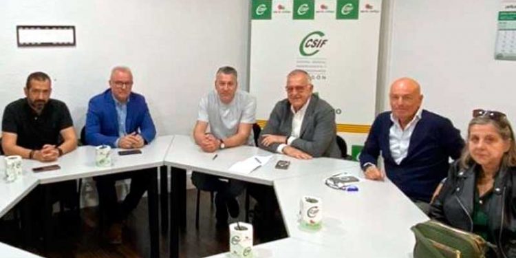 El Partido Aragonés muestra su preocupación por los medios de los que dispone la Policía Local de Zaragoza 1 reunion csif partido aragones policia local zaragoza