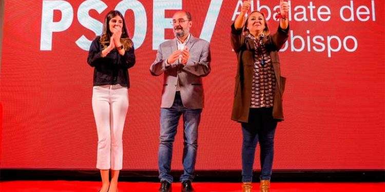 javier lamban psoe mitin teruel