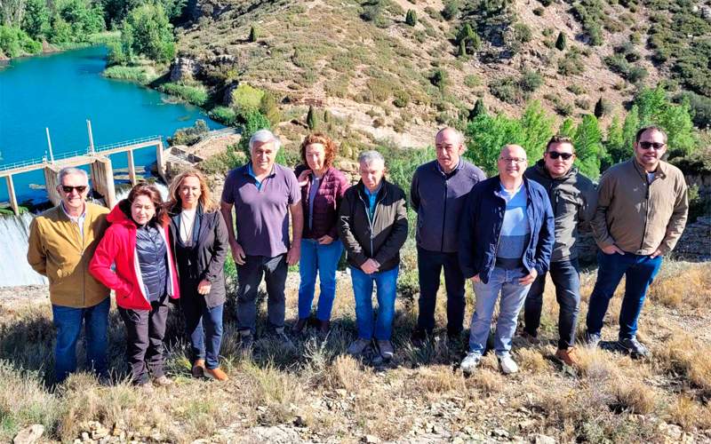 psoe teruel presa los toranes