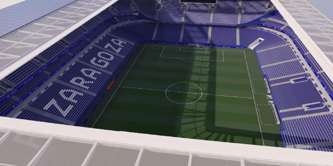 Avances en la construccion de la nueva Romareda El proyecto que renueva la ilusi