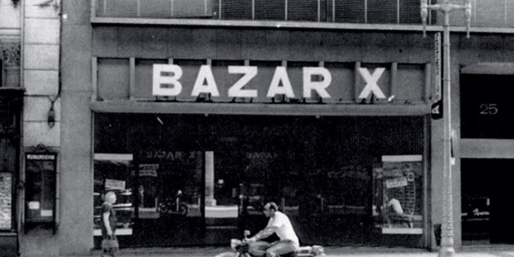 El emblemático Bazar X, inmortalizado en un libro