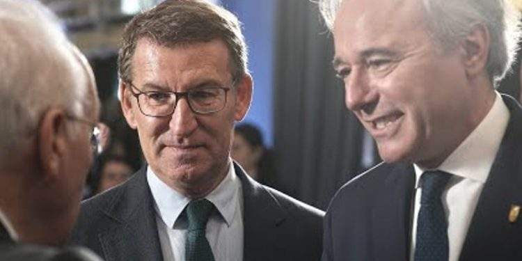 Feijoo participa este sábado en Zaragoza junto a Azcón en el Día del afilidado del PP