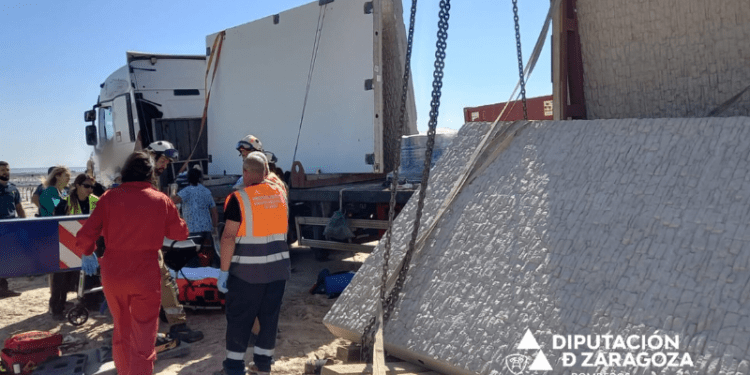 El peor desenlace: fallece el trabajador herido en Quinto 1 El peor desenlace: fallece el trabajador herido en Quinto