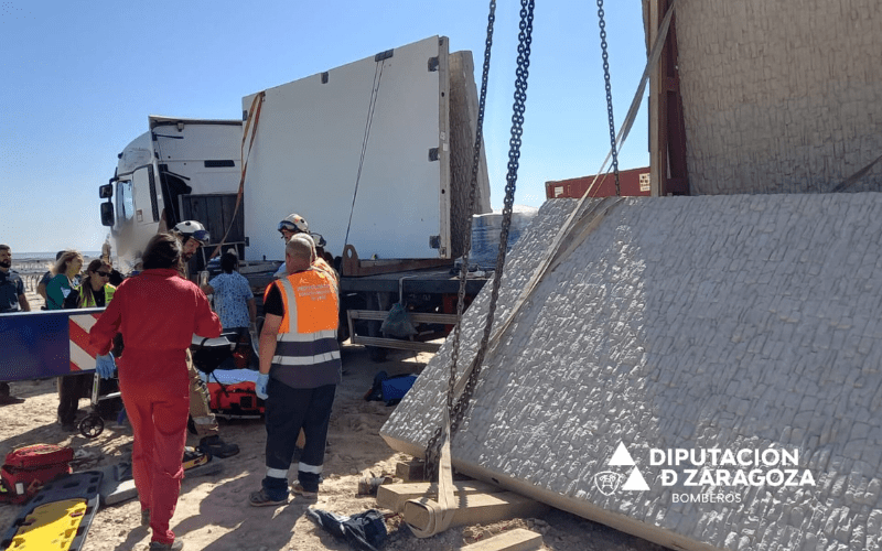 El peor desenlace: fallece el trabajador herido en Quinto