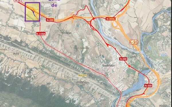 La variante de Sabinanigo avanza para reducir el tiempo de acceso a Jaca y Formi