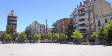 Plaza España Binéfar Huesca