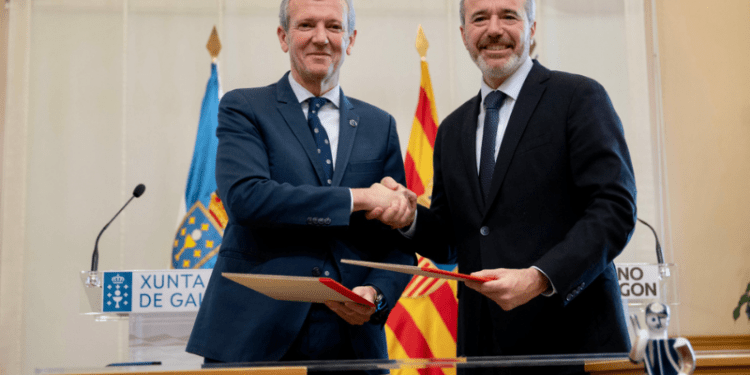 Aragón y Galicia unen fuerzas para retomar la Declaración de Santiago