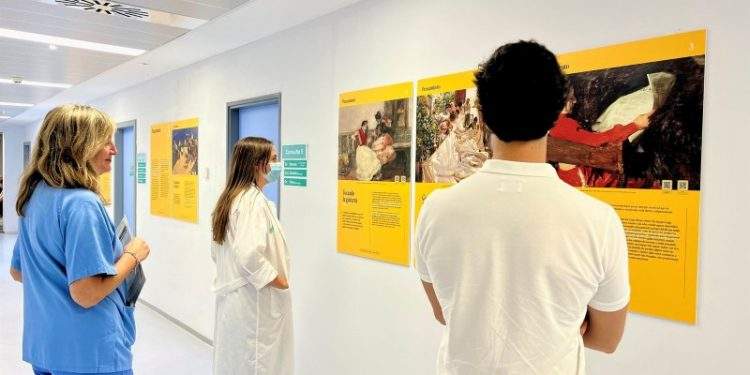 El arte de Sorolla para mejorar el bienestar en el Hospital Miguel Servet