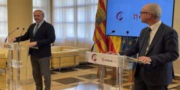 Jorge Azcón Presidente Aragón Jorge Costa Presidente Grupo Costa