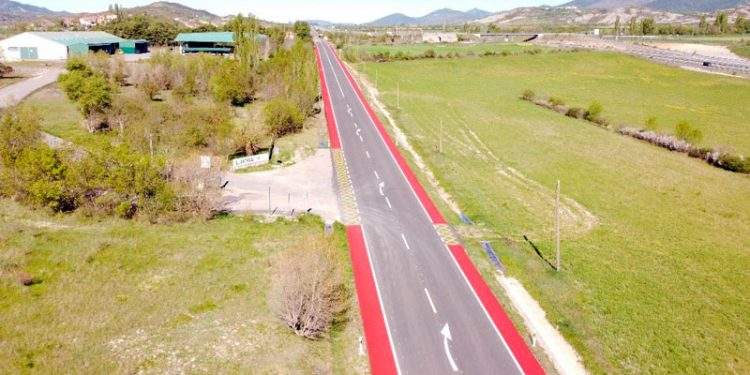 Conexión por un carril bici de 9,5 kilómetros entre Sabiñánigo y Jaca