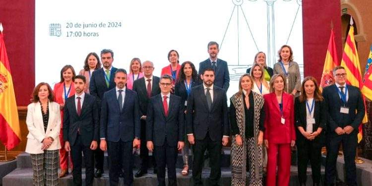 Gobierno y comunidades aúnan criterios en Zaragoza para la digitalización de la Justicia 1 conferenciasectorialzaragoza