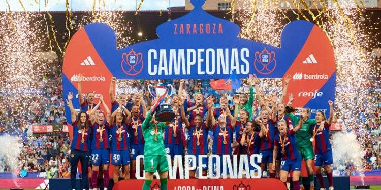 El Barça conquista su décima Copa de la Reina en Zaragoza 1 El Barça conquista su décima Copa de la Reina en Zaragoza