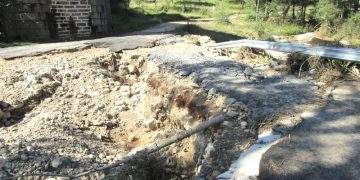 La Diputación de Huesca estima la inversión de 1 millón de euros en los daños provocados por la DANA