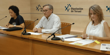 Carmen Maorad Joaquín Juste Yolanda Sevilla Diputación Teruel