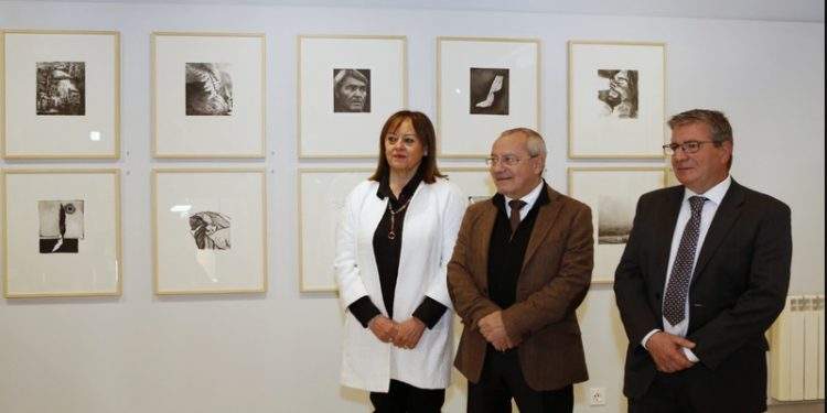 Goya cumple 278 años con una muestra de litografías en Fuendetodos 1 Inauguración Exposición Litografías Goya