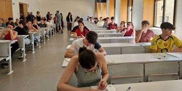 Aragón bate récord de matriculados en la EVAU, con 6.877 estudiantes
