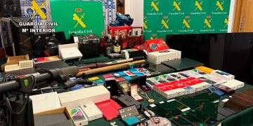 La Guardia Civil desarticula una organización criminal por estafas telefónicas en Zaragoza y Huesca