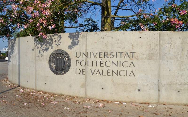 Universidad Politecnica Valencia Logo Fachada