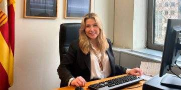 María Palacios, directora de la Delegación del Gobierno de Aragón ante la Unión Europea