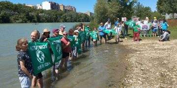 ‘Mójate por Europa’ se hace eco del cambio climático en el Río Ebro
