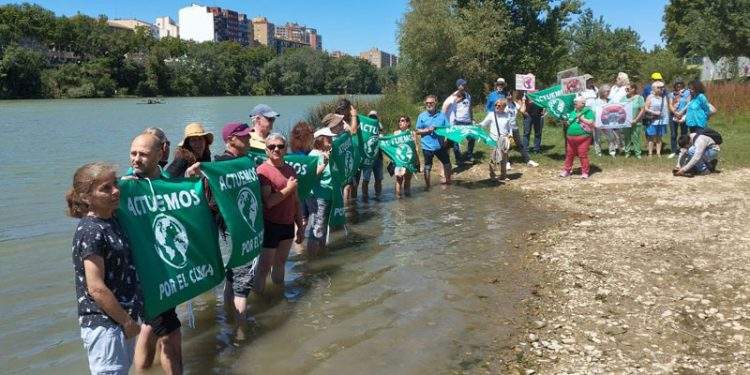 ‘Mójate por Europa’ se hace eco del cambio climático en el Río Ebro
