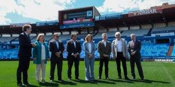 Las obras de la Nueva Romareda, que contará con 43.184 asientos, darán comienzo en julio