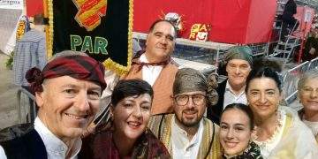 Activa participación del Partido Aragonés en las festividades del Día del Pilar