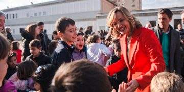 Alegría participó en el 50 aniversario del CEIP Eugenio López y López de Zaragoza