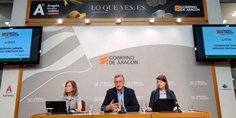 Aragón inicia el 15 de junio la fase de máxima activación en la lucha contra los incendios forestales
