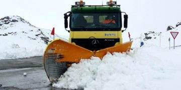 Ampliado el operativo de vialidad invernal ante la previsión de nevadas en el Pirineo