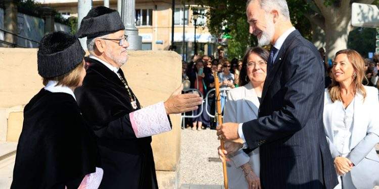 El Rey Felipe VI preside en la Universidad de Zaragoza la apertura del curso académico nacional 24-25 1 Foto: Twitter Casa Real