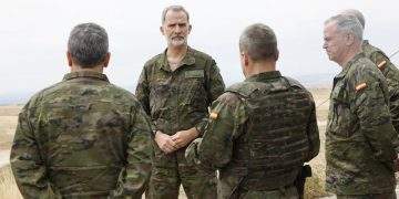 El Rey asiste en Zaragoza al Ejercicio ‘Atlas 24’ del Ejército de Tierra