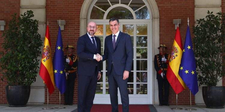 Pedro Sánchez se reúne con el presidente del Consejo Europeo y con el vicepresidente ejecutivo de la Comisión Europea