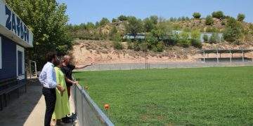 Zaidín contará a partir de este jueves con su nuevo campo de fútbol