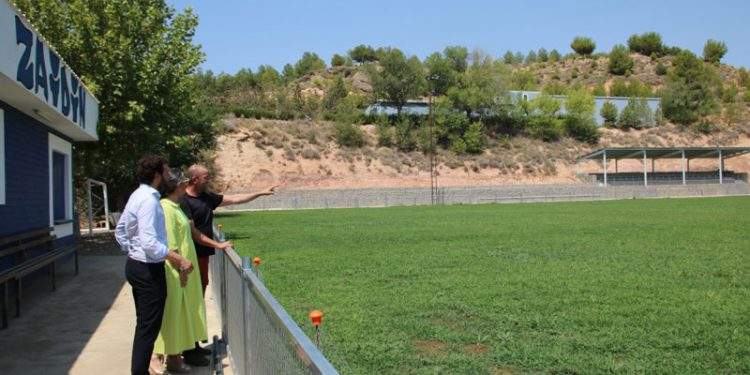 Zaidín contará a partir de este jueves con su nuevo campo de fútbol 1 Zaidín contará a partir de este jueves con su nuevo campo de fútbol